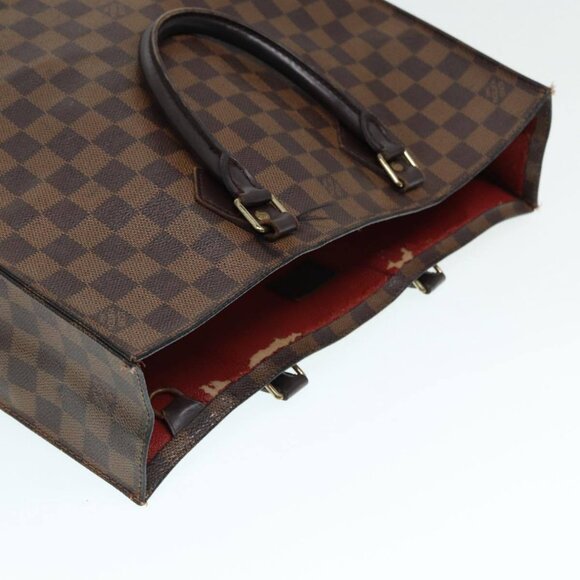 LOUIS VUITTON Damier Ebene Sac Plat Hand Bag - Picture 6 of 16
